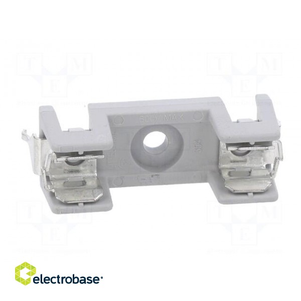 Fuse holder | cylindrical fuses | on panel | 6.3x32mm | -40÷85°C | 15A image 9