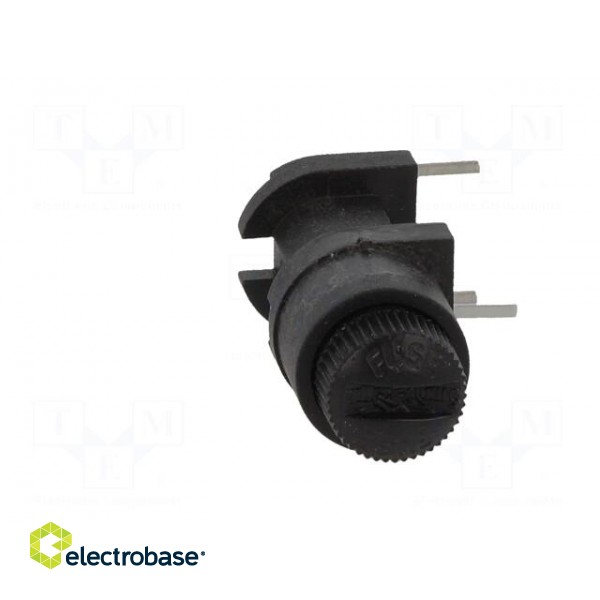 Fuse holder | cylindrical fuses | PCB | 5x20mm | -20÷85°C | 6.3A | 250V фото 9