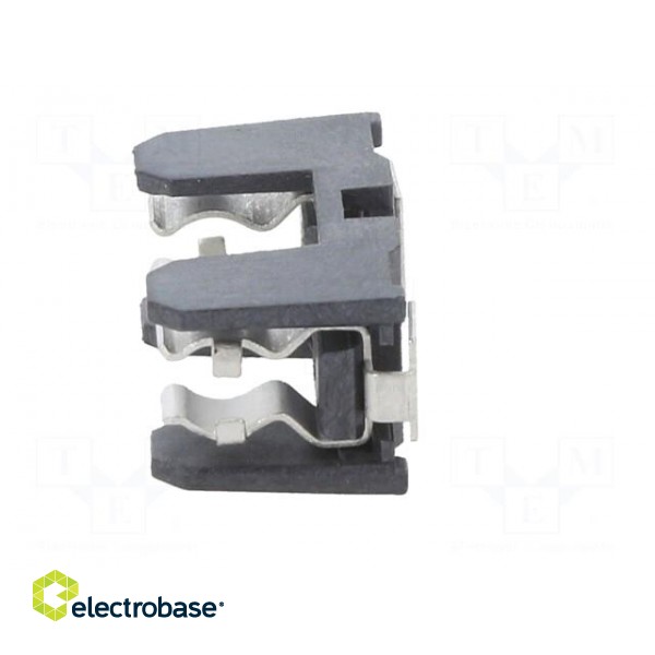 Fuse holder | cylindrical fuses | SMD | 5x20mm | -30÷85°C | 10A | black image 3