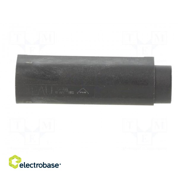 Fuse holder | cylindrical fuses | THT | -40÷85°C | 10A | UL94V-0 | black image 7