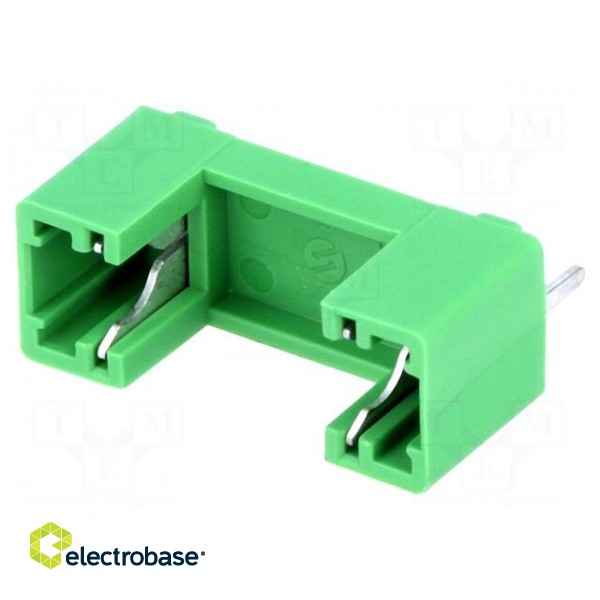 Fuse holder | cylindrical fuses | Mounting: THT | 5x20mm | -30÷85°C paveikslėlis 1