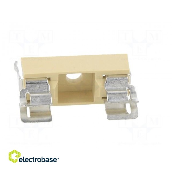 Fuse holder | cylindrical fuses | THT | 5x20mm | -30÷85°C | 6.3A | IP00 paveikslėlis 9