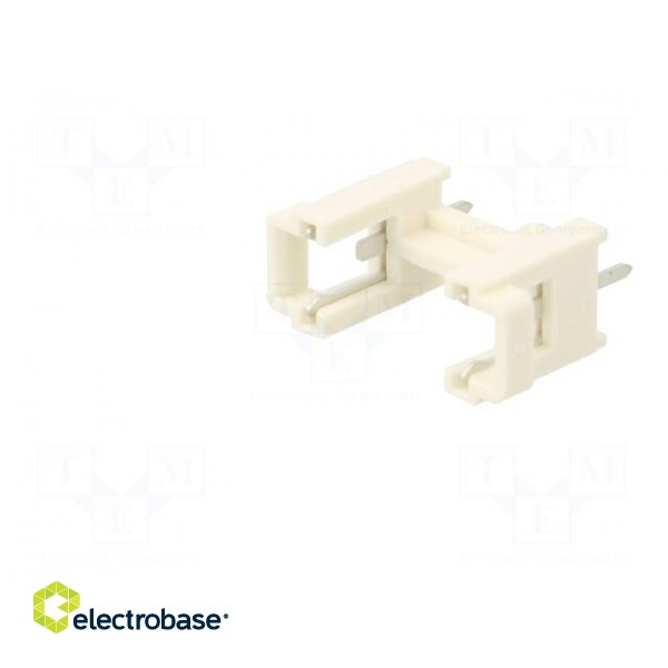 Fuse holder | cylindrical fuses | THT | 5x20mm | -30÷85°C | 6.3A | white image 2
