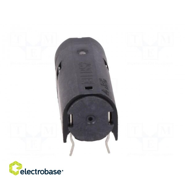 Fuse holder | cylindrical fuses | THT | 5x20mm | -40÷85°C | 10A | black image 6