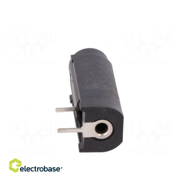 Fuse holder | cylindrical fuses | THT | 5x20mm | -40÷85°C | 10A | black paveikslėlis 6
