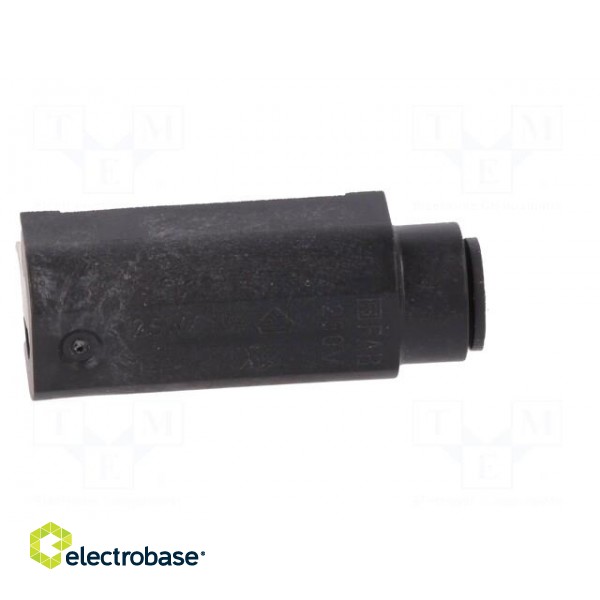 Fuse holder | cylindrical fuses | THT | 5x20mm | -40÷85°C | 10A | black paveikslėlis 8
