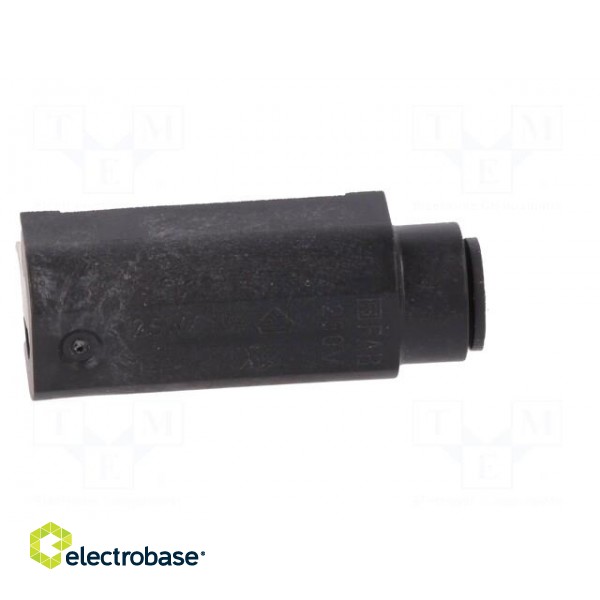 Fuse holder | cylindrical fuses | THT | 5x20mm | -40÷85°C | 10A | black image 8