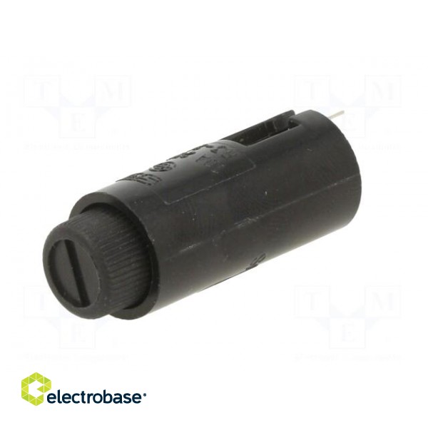 Fuse holder | cylindrical fuses | THT | 5x20mm | 10A | UL94V-0 | 250V paveikslėlis 2