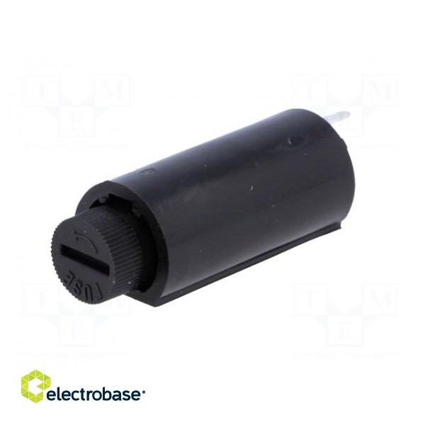 Fuse holder | cylindrical fuses | Mounting: vertical | 5x20mm | 6A image 2
