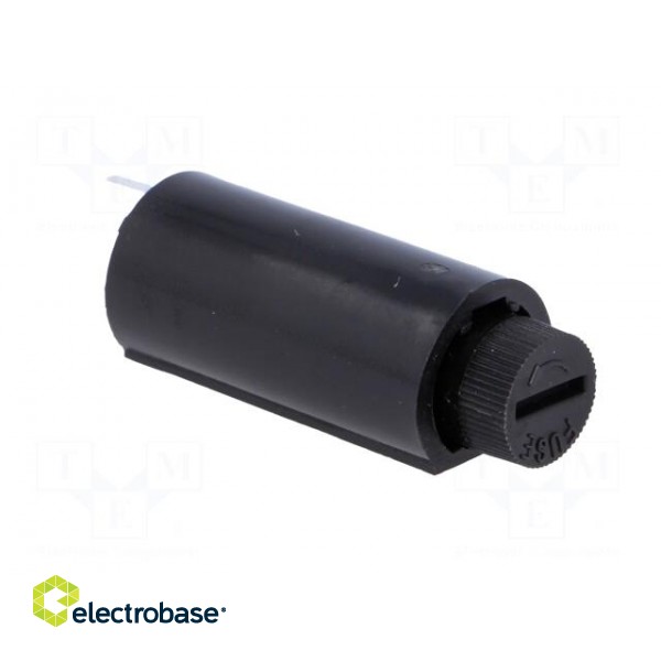 Fuse holder | cylindrical fuses | Mounting: vertical | 5x20mm | 6A image 8