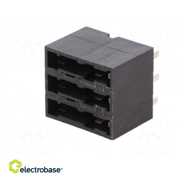 Fuse holder | PCB | 15A | Mat: thermoplastic | UL94V-0 | black | 482 image 2