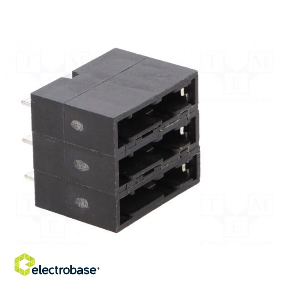 Fuse holder | PCB | 15A | Mat: thermoplastic | UL94V-0 | black | 482 image 8
