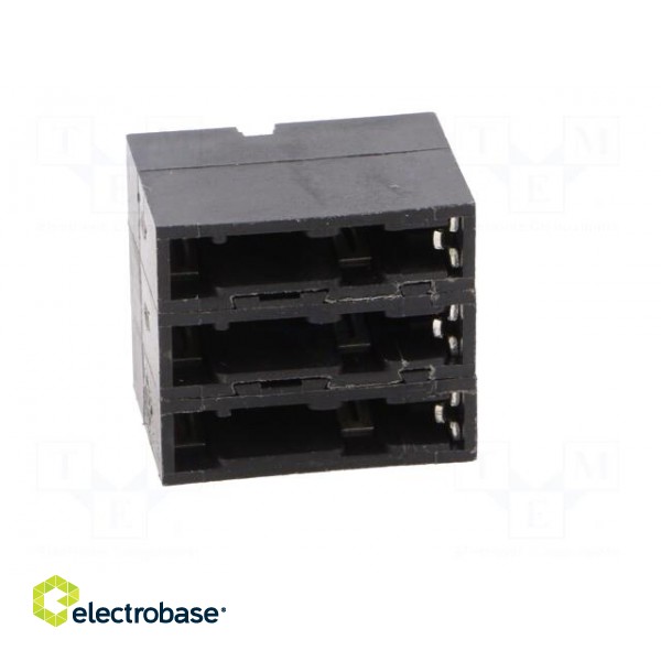 Fuse holder | PCB | 15A | Mat: thermoplastic | UL94V-0 | black | 482 image 9