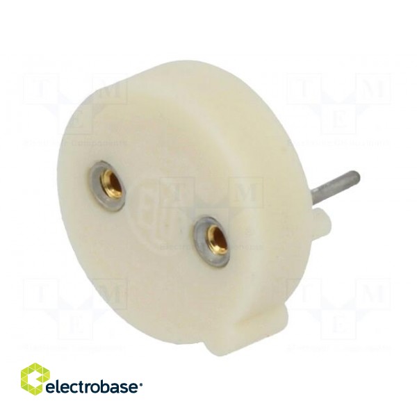 Fuse holder with cover | miniature fuses | -40÷80°C | 6.3A | 250VAC image 1
