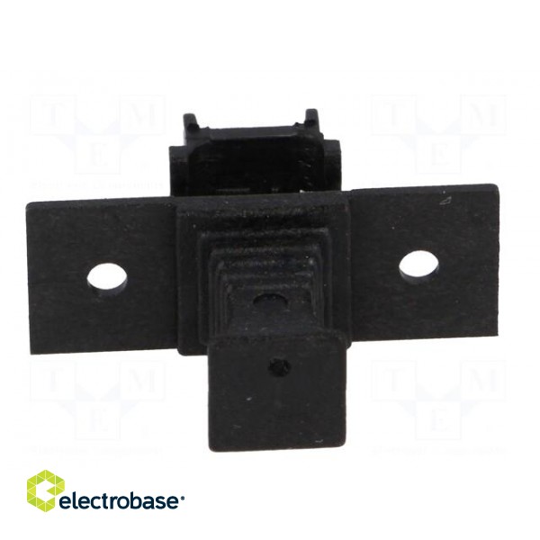 Holder | cylindrical fuses | 5x20mm | 6.3A | Pitch: 22mm | Colour: black image 8