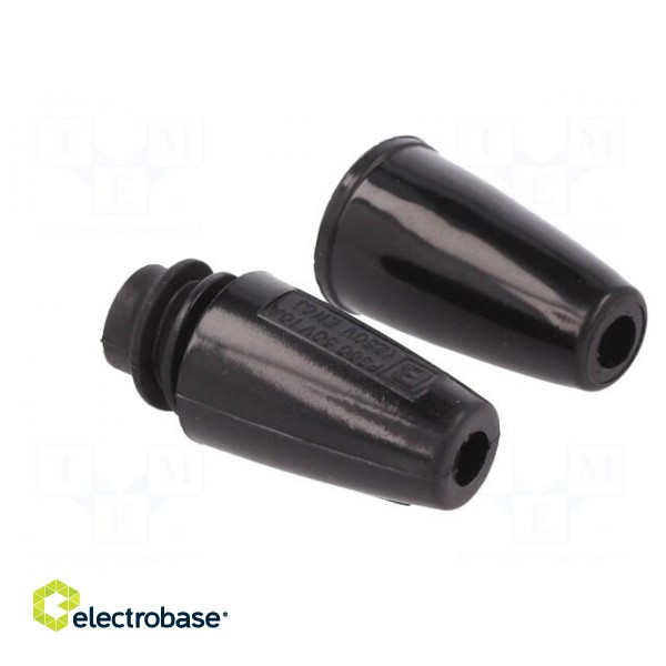 Fuse holder | cylindrical fuses | 5x20mm | Mounting: on cable фото 4