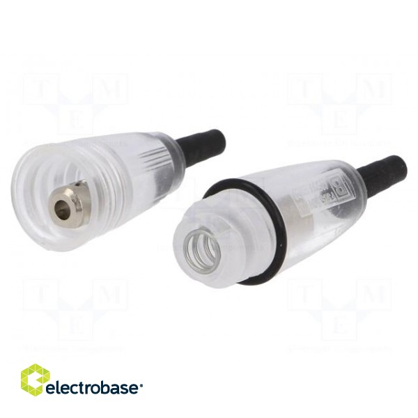 Fuse holder | cylindrical fuses | 5x20mm | on cable | Imax: 10A | IP66 image 2