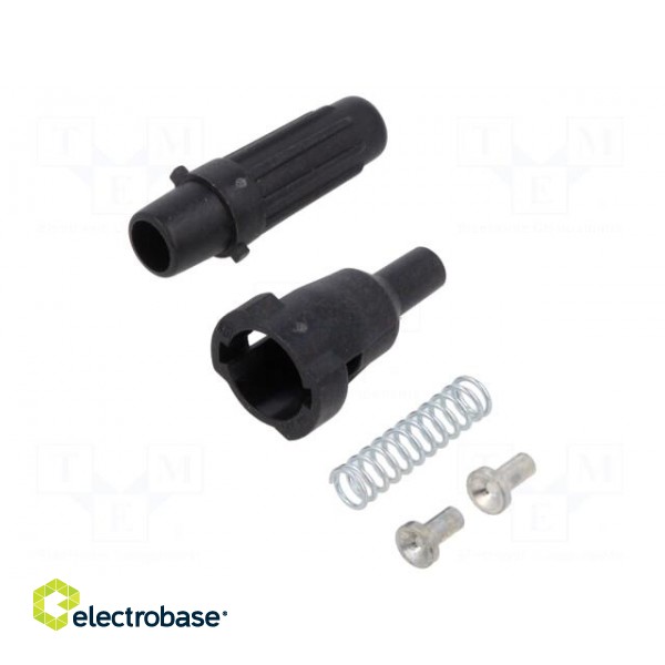 Fuse holder | cylindrical fuses | 5x20mm | on cable | tinned | UL94V-0