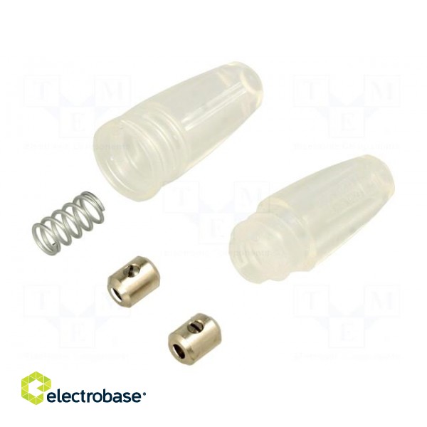 Fuse holder | cylindrical fuses | 6.3x25mm | on cable | Imax: 10A фото 2