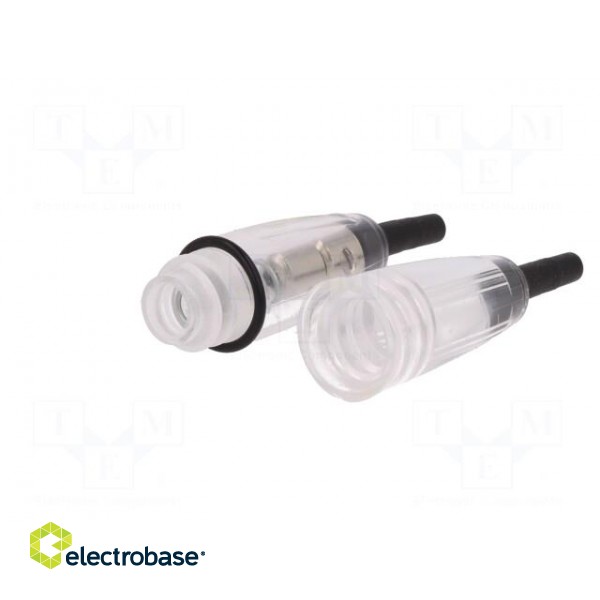 Fuse holder | cylindrical fuses | 6,3x32mm | Mounting: on cable paveikslėlis 2