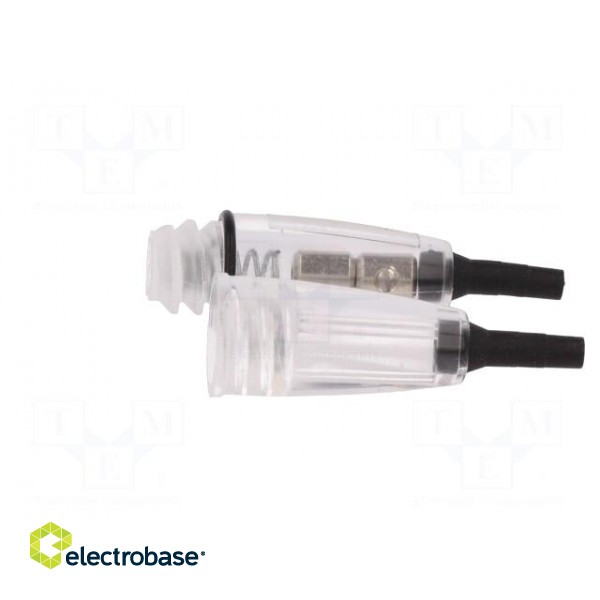 Fuse holder | cylindrical fuses | 6,3x32mm | Mounting: on cable фото 3