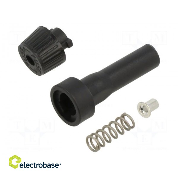 Fuse holder | cylindrical fuses | 6.3x32mm | on cable | Imax: 30A
