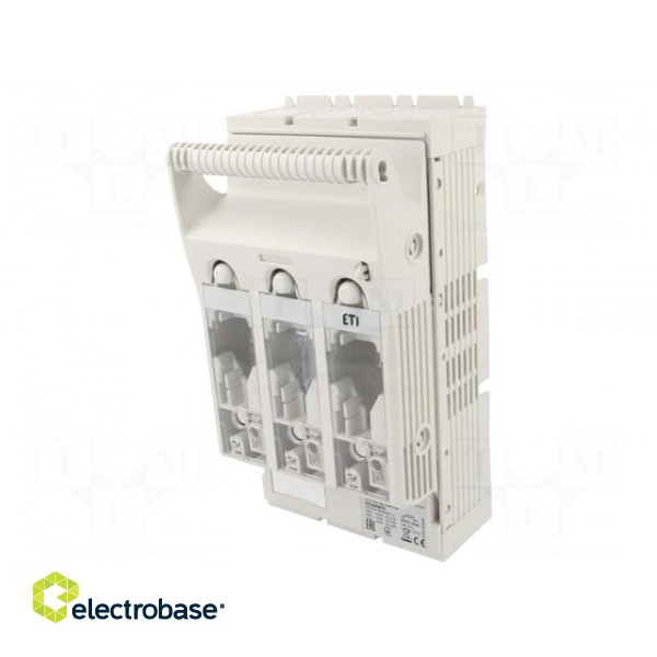 Fuse-switch disconnector | NH00 | 160A | 690VAC | Poles: 3 | 440VDC image 1