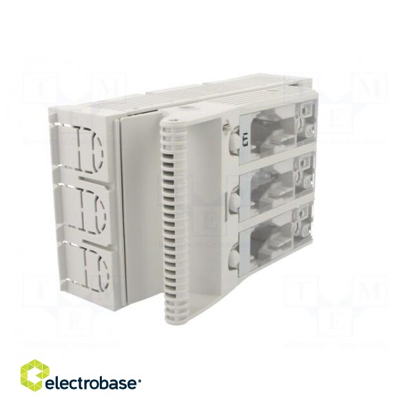 Fuse-switch disconnector | NH00 | 160A | 690VAC | Poles: 3 | 440VDC image 2