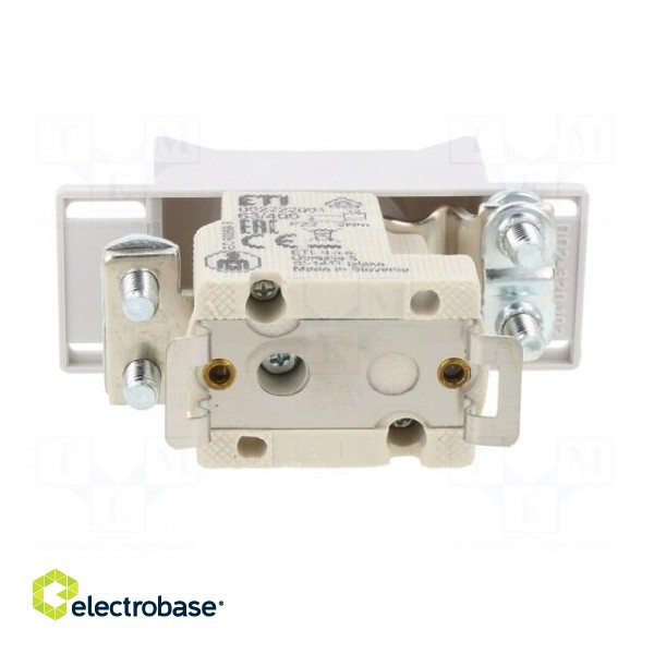 Fuse base | D02 | Mounting: for DIN rail mounting | 63A | 400VAC фото 5