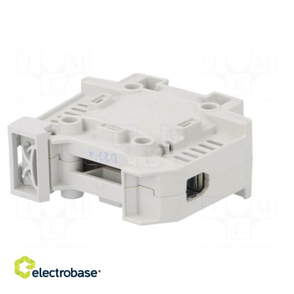 Fuse base | D02 | for DIN rail mounting | 63A | 400VAC | Poles: 1 image 6
