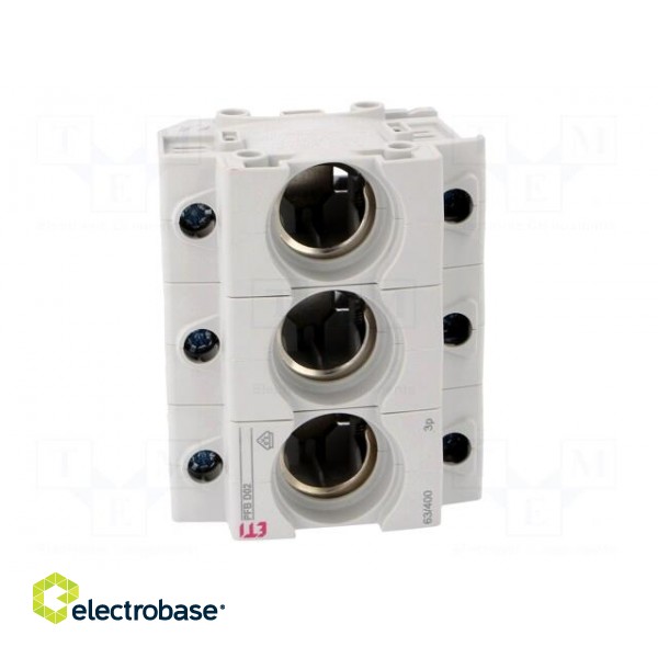 Fuse base | D02 | Mounting: for DIN rail mounting | 63A | 400VAC фото 9