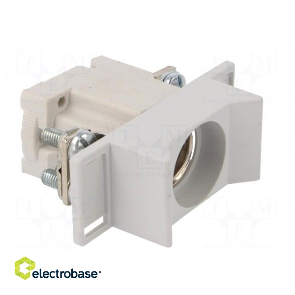 Fuse base | D02 | Mounting: screw type | 63A | 400VAC | 400VDC фото 8