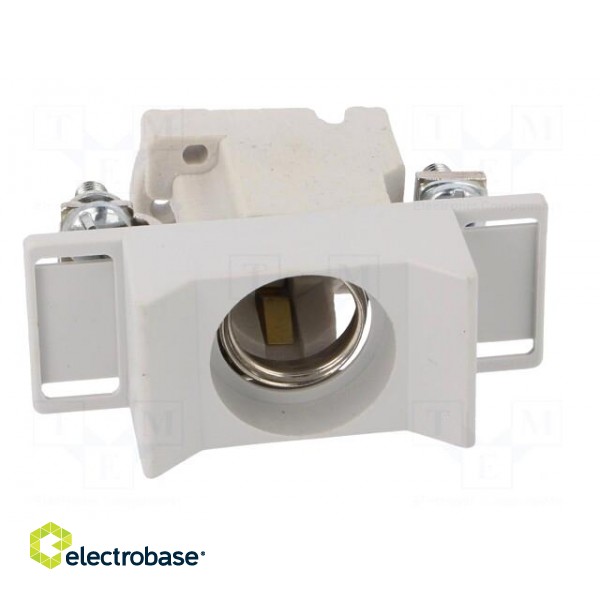 Fuse base | D02 | Mounting: screw type | 63A | 400VAC | 400VDC фото 9