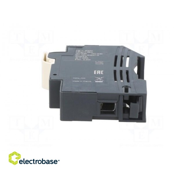 Fuse base | for DIN rail mounting | Poles: 1 фото 3