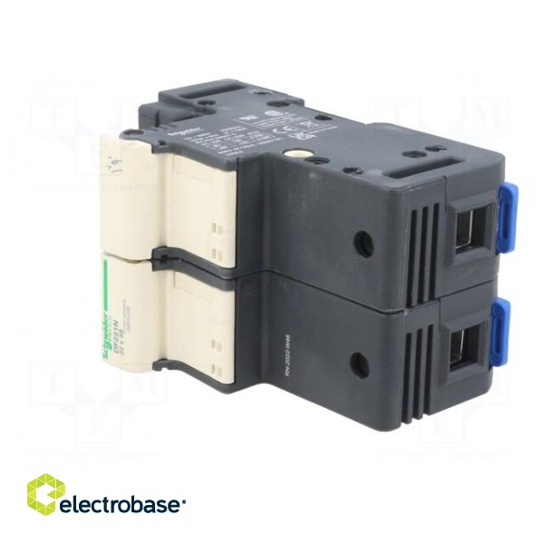 Fuse base | for DIN rail mounting | Poles: 1+N image 2