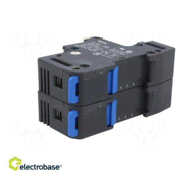 Fuse base | for DIN rail mounting | Poles: 2 фото 4