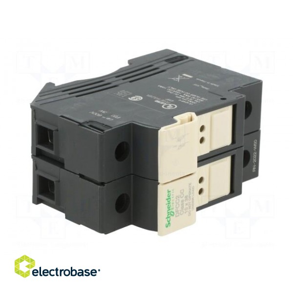 Fuse base | for DIN rail mounting | Poles: 2 image 8