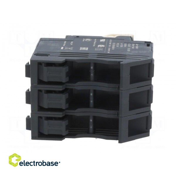 Fuse base | for DIN rail mounting | Poles: 3 image 5