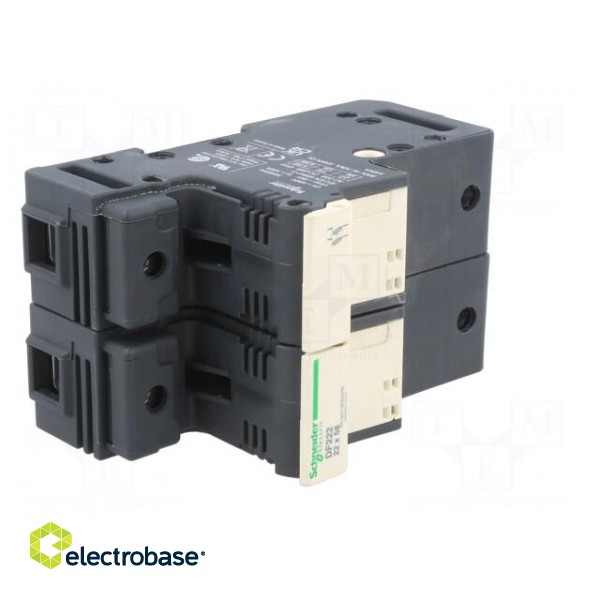 Fuse base | for DIN rail mounting | Poles: 3 image 8