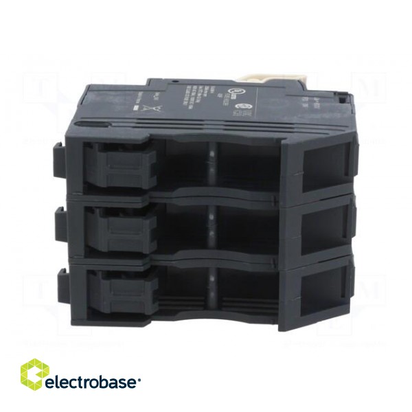 Fuse base | for DIN rail mounting | Poles: 3 фото 5