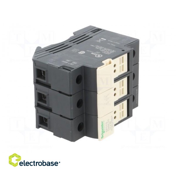Fuse base | for DIN rail mounting | Poles: 3 image 8