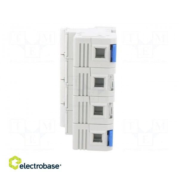 Fuse base | for DIN rail mounting | Poles: 3+N фото 3