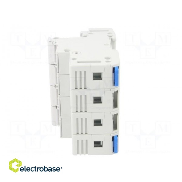 Fuse base | for DIN rail mounting | Poles: 3+N image 3