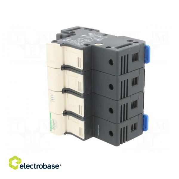 Fuse base | for DIN rail mounting | Poles: 3+N image 2