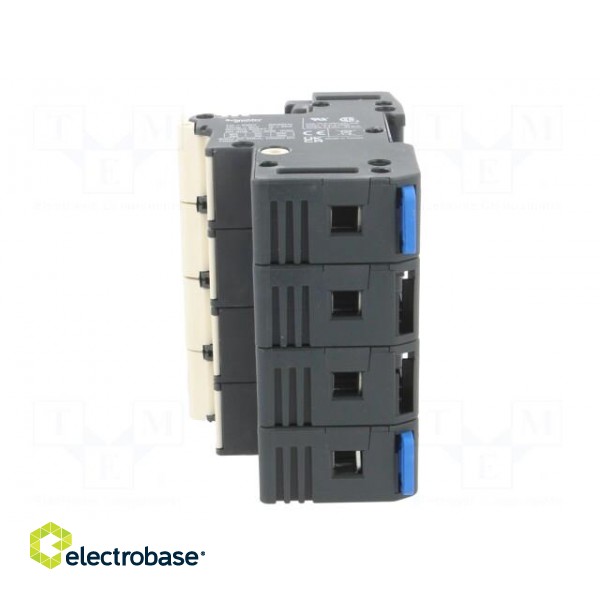 Fuse base | for DIN rail mounting | Poles: 3+N фото 3