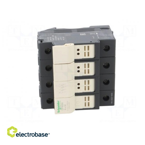 Fuse base | for DIN rail mounting | Poles: 3 фото 9
