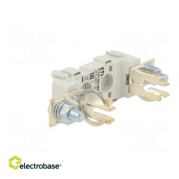 Fuse base | NH00 | Mounting: screw type | 160A | 690VAC фото 2