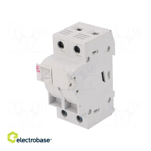 Fuse disconnector | 10,3x38mm | Mounting: for DIN rail mounting image 1