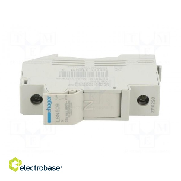 Fuse disconnector | 10x38mm | for DIN rail mounting | 32A | 690V фото 9