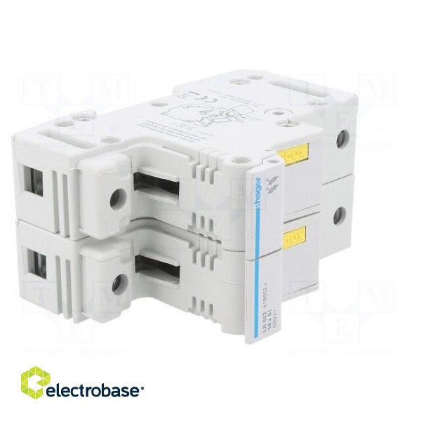 Fuse disconnector | 14x51mm | for DIN rail mounting | 50A | 690V фото 8